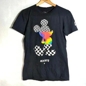 Mickey Mouse Racing Flag Tshirt by Neff sz S